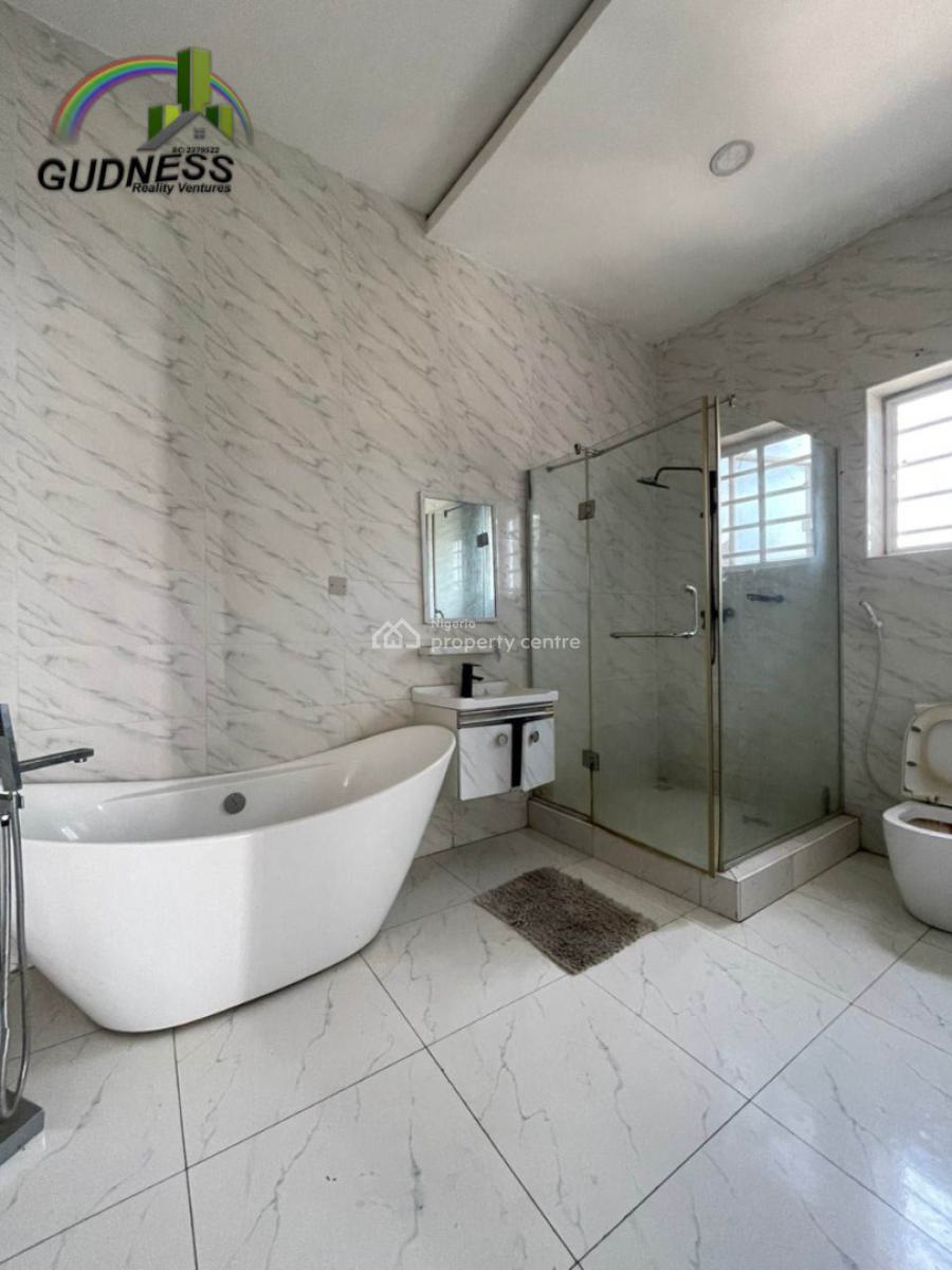 4 Bedroom Semi Detached Duplex with a Room Bq, Ikota, Lekki, Lagos, Semi-detached Duplex for Rent