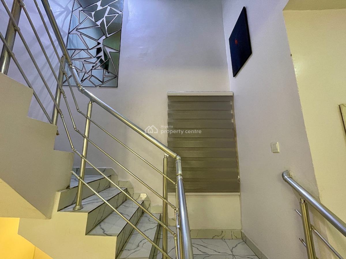 Blue Haven Our 4 Bedroom Self Compound Duplex with Air Hockey & Ps5, Agungi, Osapa, Lekki, Lagos, Detached Duplex Short Let