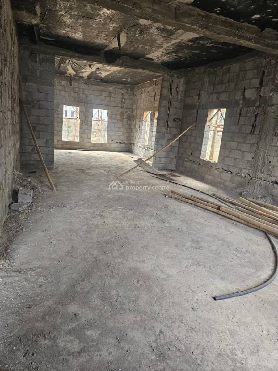 Carcass 6 Bedroom Detached Duplex with Bq, Gwarinpa, Abuja, House for Sale