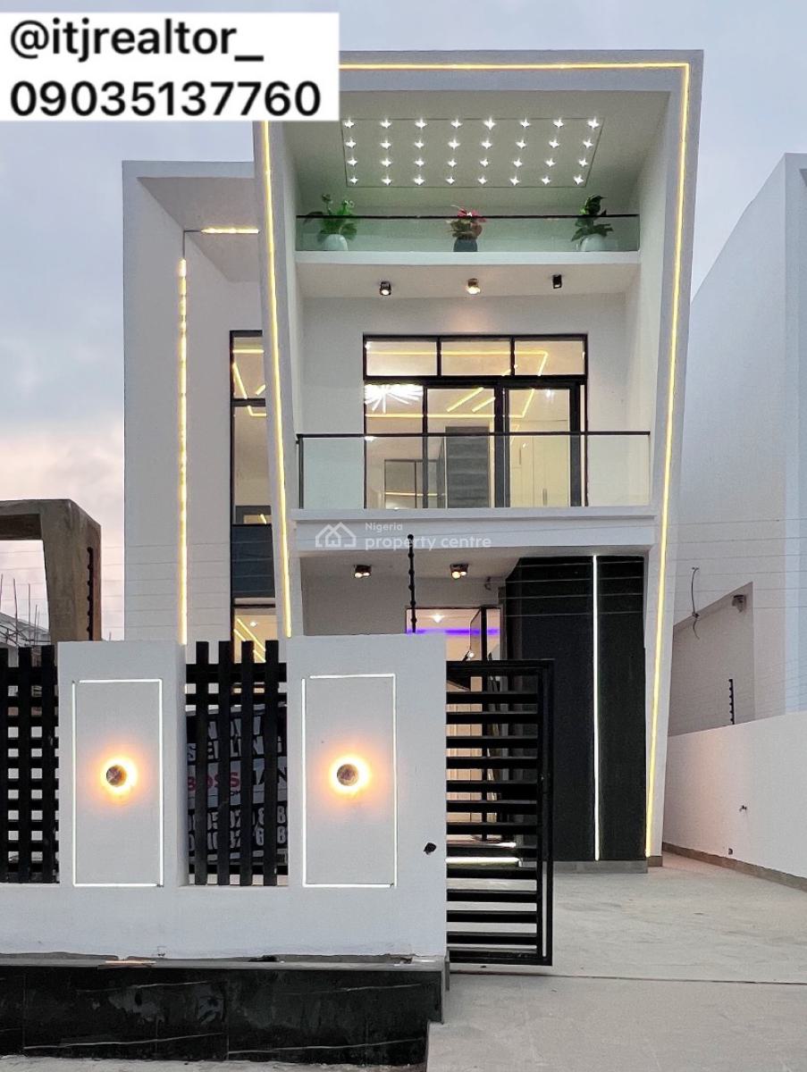 Fully Serviced 4 Bedroom Detached Duplex with Bq, Orchid, Lekki, Lagos, Detached Duplex for Sale