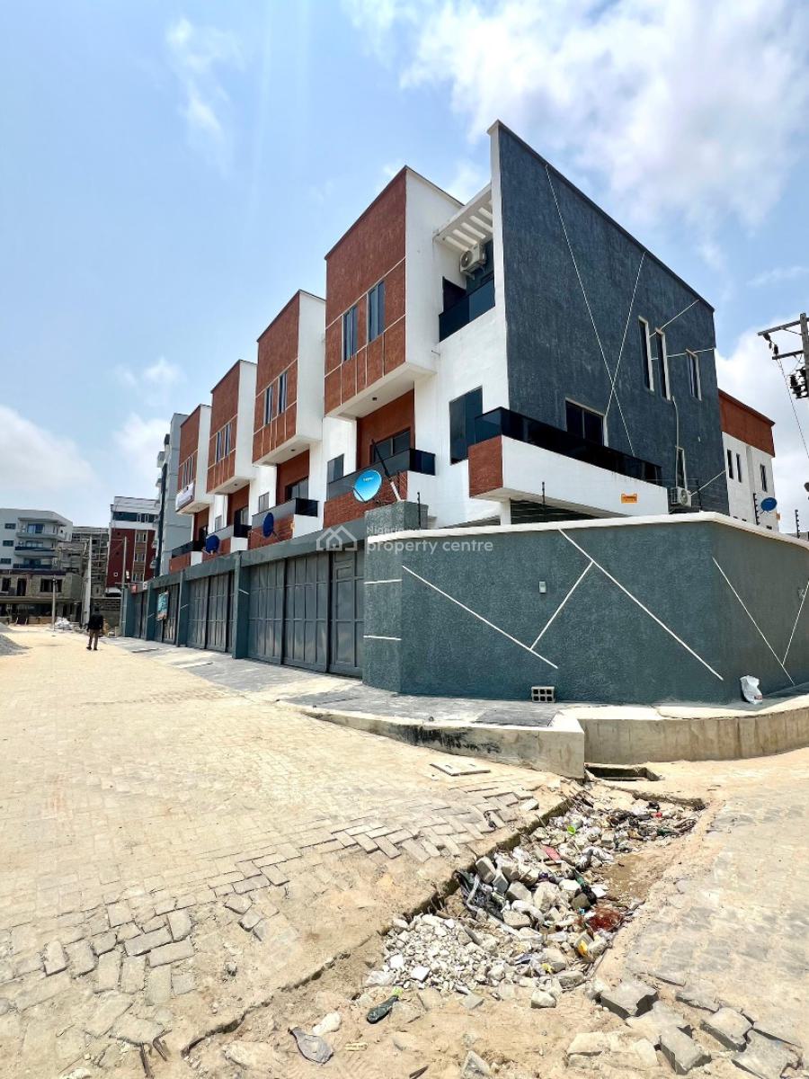 Most Affordable 4 Bedroom Terrace Duplex with a Bq, Lekki Phase 1, Lekki, Lagos, Terraced Duplex for Sale