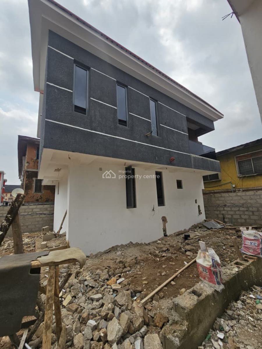 Nicely Built 4 Bedroom Fully Detached Duplex, Surulere, Lagos, Detached Duplex for Sale