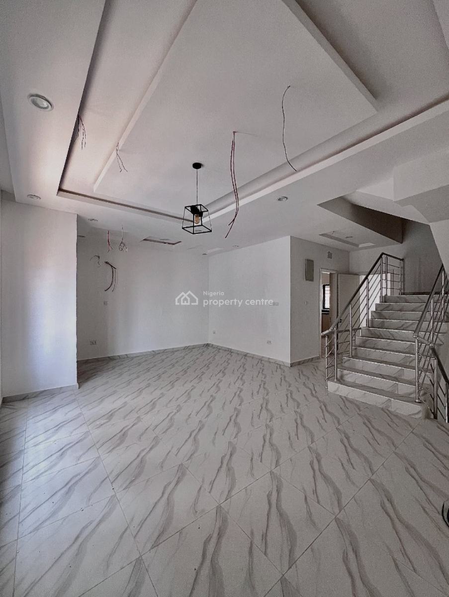 Loveky 4 Bedroom Terrace Duplex with Bq, Ologolo, Ologolo, Lekki, Lagos, Terraced Duplex for Sale