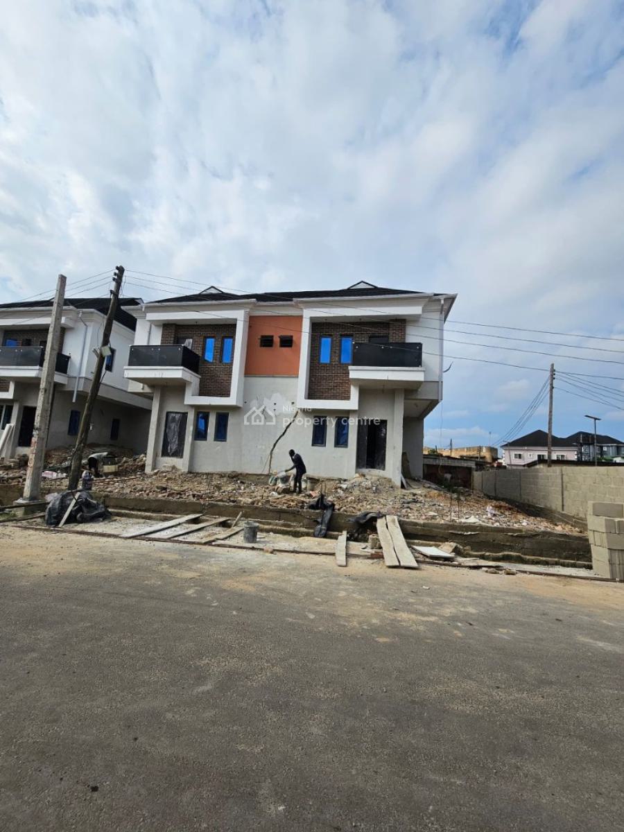 Newly Built 4 Bedroom Semi-detached Duplex with Exceptional Features, Surulere, Lagos, Semi-detached Duplex for Sale