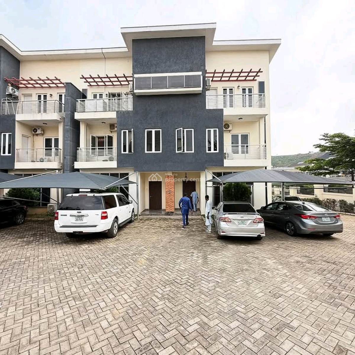 Four Bedrooms Fully Furnished Terraced Duplex Corner Unit Available, Guzape District, Abuja, Terraced Duplex for Sale