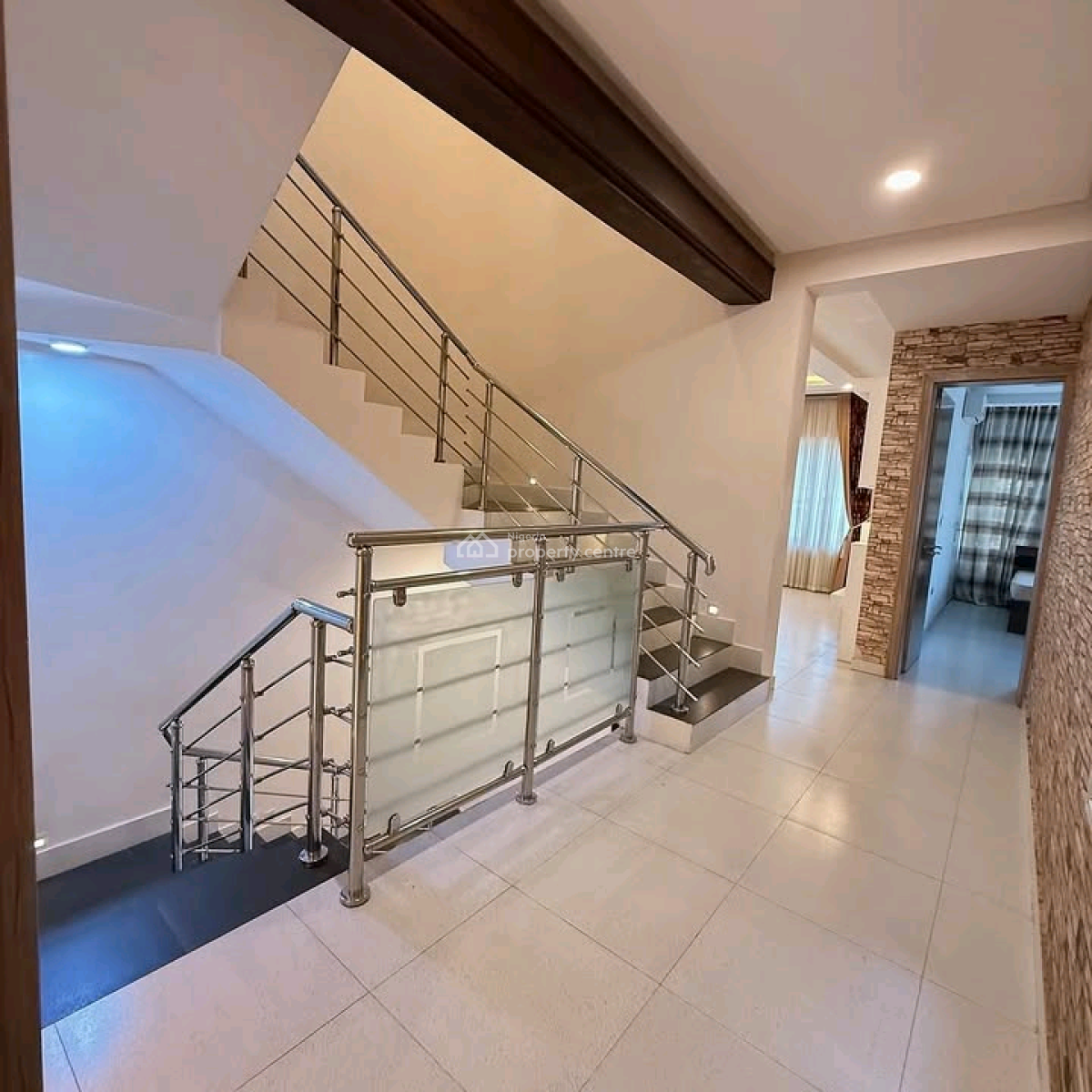 Four Bedrooms Fully Furnished Terraced Duplex Corner Unit Available, Guzape District, Abuja, Terraced Duplex for Sale