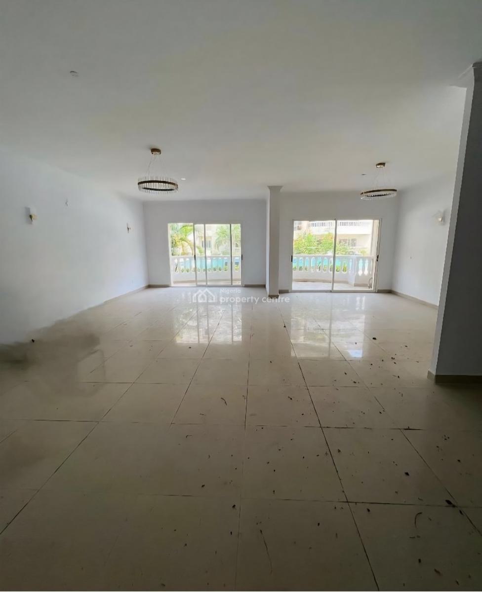 Wsterview and Serviced 3 Bedroom Flat with Bq, Banana Island, Ikoyi, Lagos, Flat / Apartment for Rent