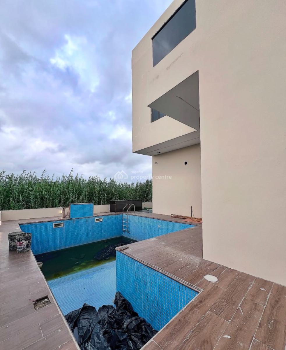 6 Bedroom Fully Detached Home with Elevator, Pool, Cinema, Rooftop, Chevron, Lekki, Lagos, Detached Duplex for Sale