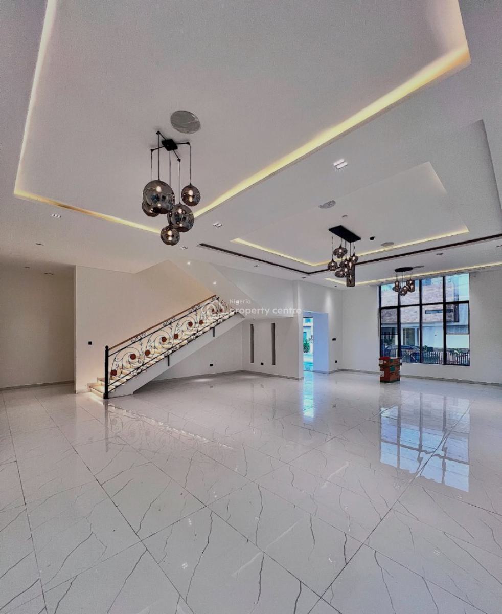 6 Bedroom Fully Detached Home with Elevator, Pool, Cinema, Rooftop, Chevron, Lekki, Lagos, Detached Duplex for Sale