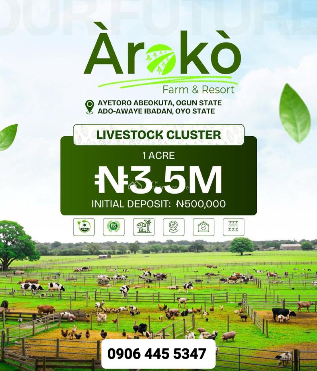 Acres of Cocoa Farmlands at Ado-awaye, Iseyin, Ibadan, Oyo State, Ado-awaye, Iseyin, Ibadan, Oyo, Land for Sale