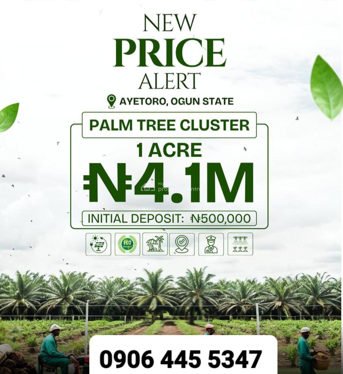 (6 Plots) Acres of Cocoa Farmlands, Ado-awaye, Iseyin, Ibadan, Oyo, Land for Sale