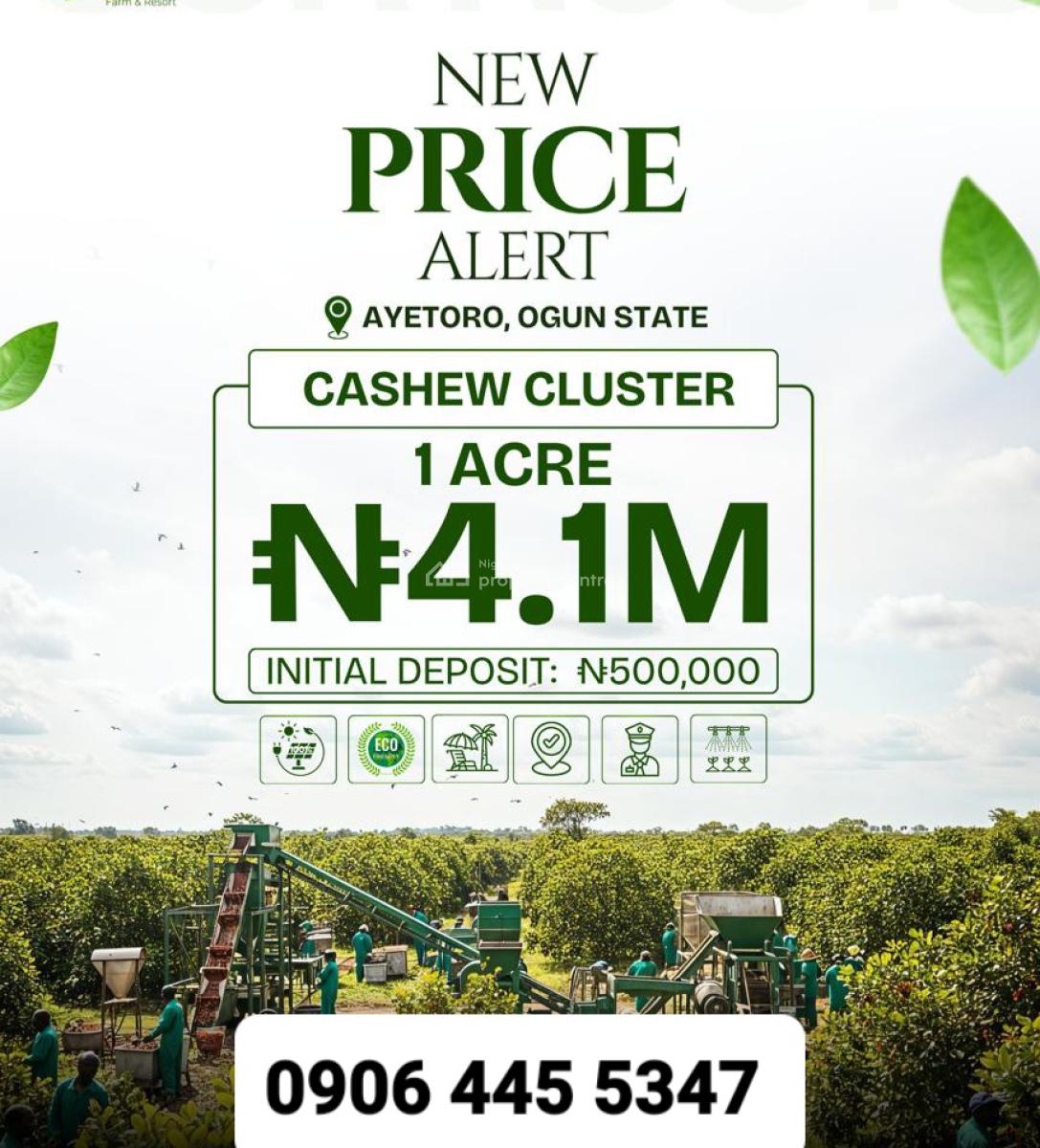 (6 Plots) Acres of Cocoa Farmlands, Ado-awaye, Iseyin, Ibadan, Oyo, Land for Sale