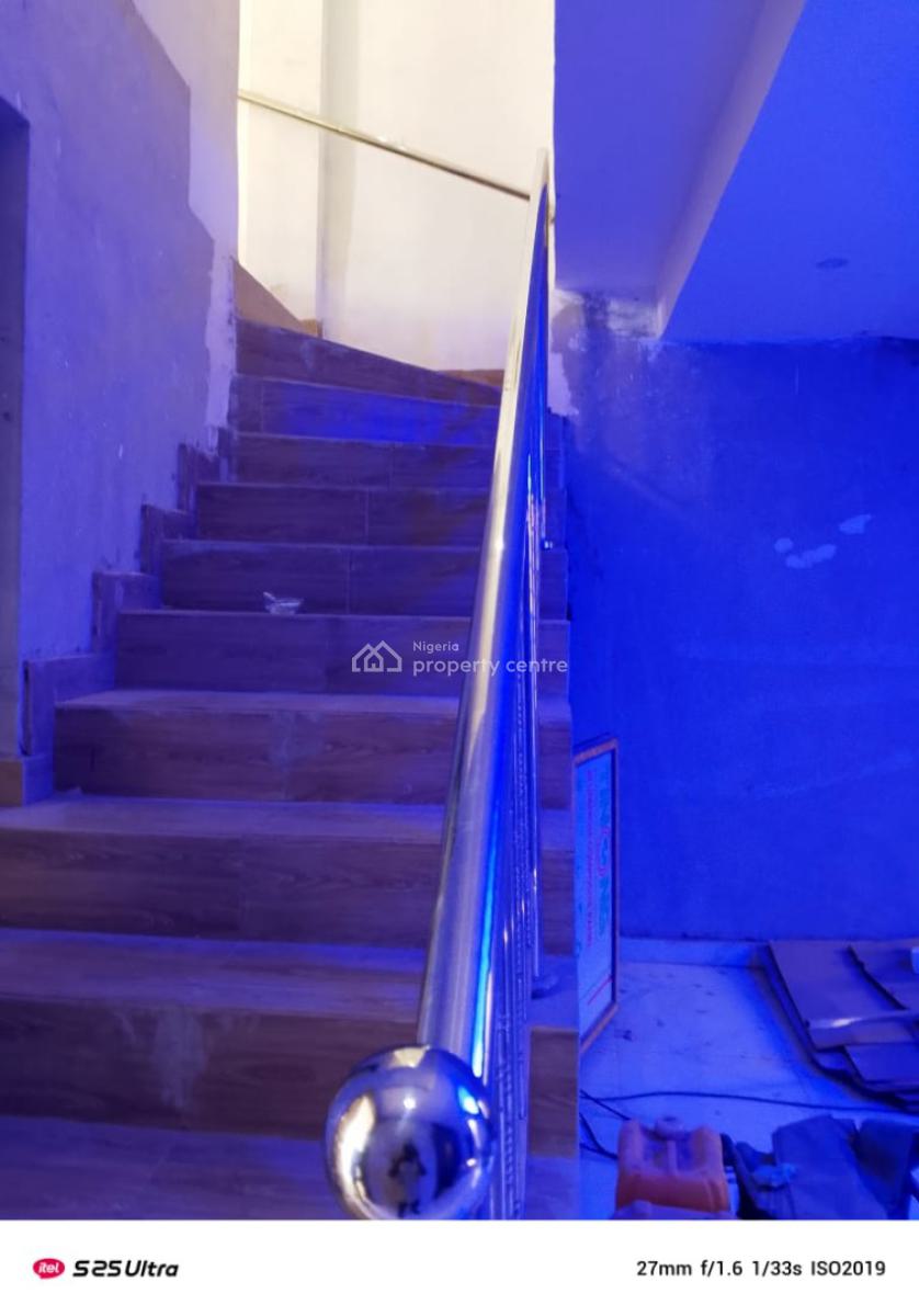 Newly Built Service 4 Bedroom Duplex with Bq with 2 Sitting Room, Bashorun Estate ,opp Fara Park, Tarred Road, Sangotedo, Ajah, Lagos, Terraced Duplex for Sale