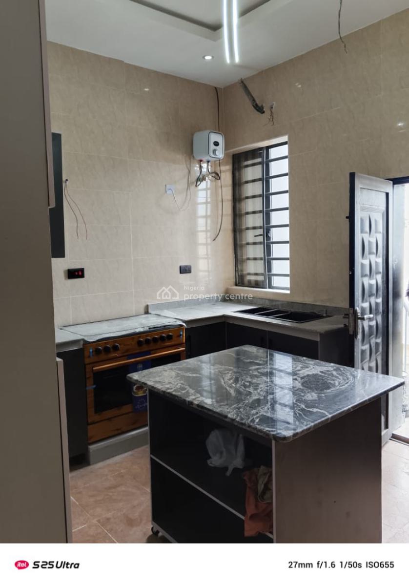 Newly Built Service 4 Bedroom Duplex with Bq with 2 Sitting Room, Bashorun Estate ,opp Fara Park, Tarred Road, Sangotedo, Ajah, Lagos, Terraced Duplex for Sale