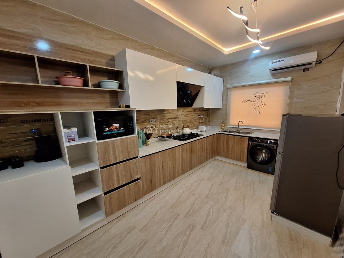 Nara Luxe: 24/7 Power Supply & Security, Gym, Pool, Victoria Crest V, Harris Drive, Lekki, Lagos Island, Lekki, Lagos, Terraced Duplex Short Let