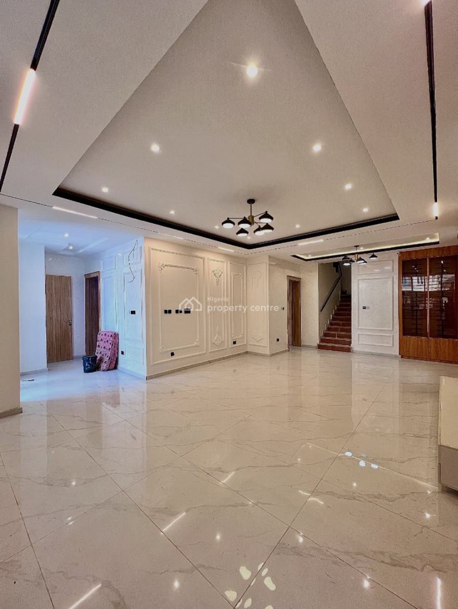 Contemporary 5 Bedroom Detached Duplex with Bq, Chevron, Lekki, Lagos, Detached Duplex for Sale