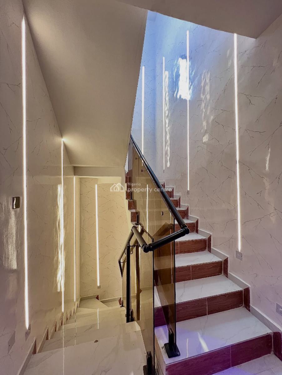 Contemporary 5 Bedroom Detached Duplex with Bq, Chevron, Lekki, Lagos, Detached Duplex for Sale