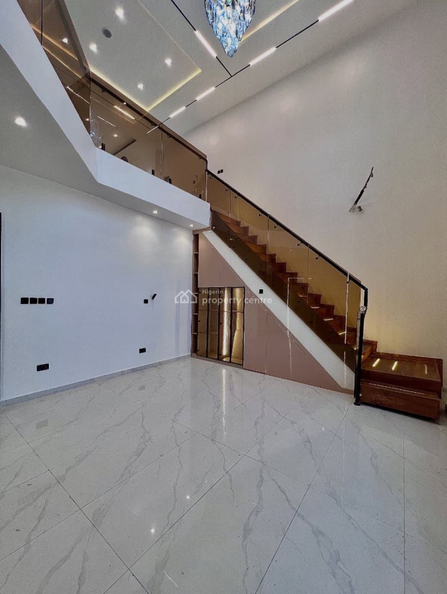 Contemporary 5 Bedroom Detached Duplex with Bq, Chevron, Lekki, Lagos, Detached Duplex for Sale