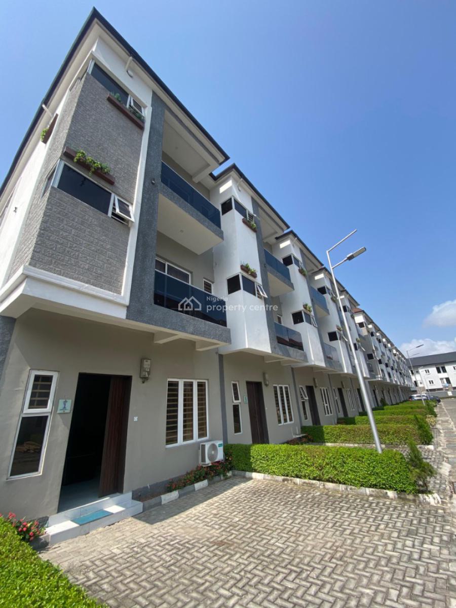 Fully Furnished 4-bedroom Terrace with Bq & Pool, Ikate, Lekki, Lagos, Terraced Duplex for Sale