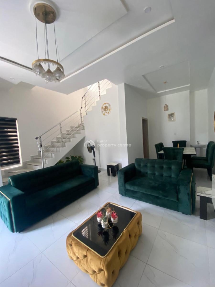 Fully Furnished 4-bedroom Terrace with Bq & Pool, Ikate, Lekki, Lagos, Terraced Duplex for Sale