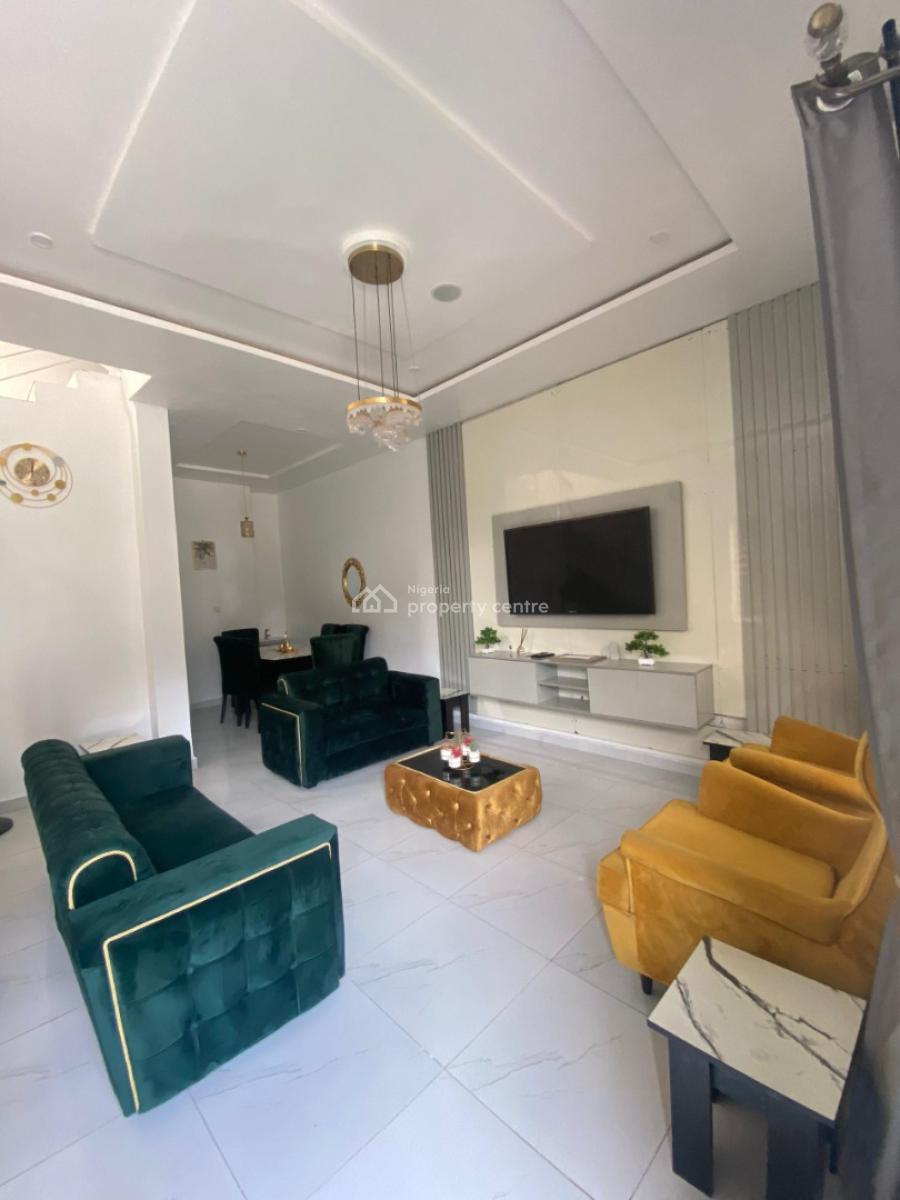 Fully Furnished 4-bedroom Terrace with Bq & Pool, Ikate, Lekki, Lagos, Terraced Duplex for Sale