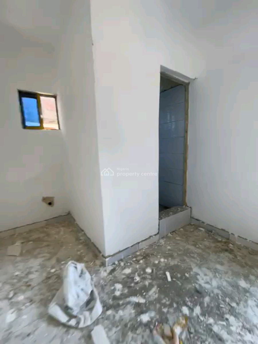 a Spacious and Decent Studio Apartment, Upstairs with Pop, Screeded Wa, Off Bajulaye Road, Shomolu, Lagos, Self Contain (single Rooms) for Sale
