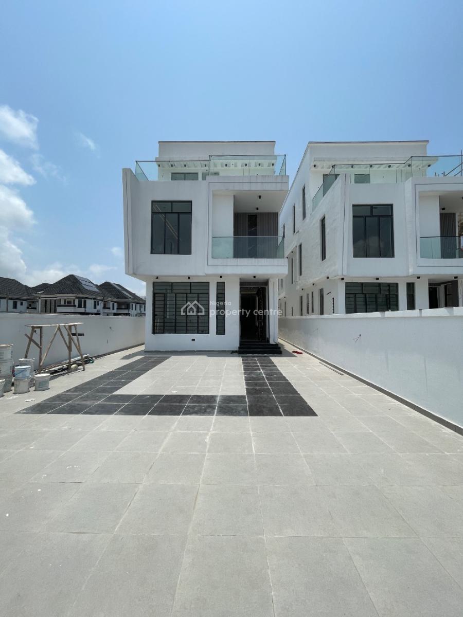 Exquisite 5 Bedroom Fully Detached Duplex with Bq , Cinema & Pool, Lekki, Lekki Phase 1, Lekki, Lagos, Detached Duplex for Sale
