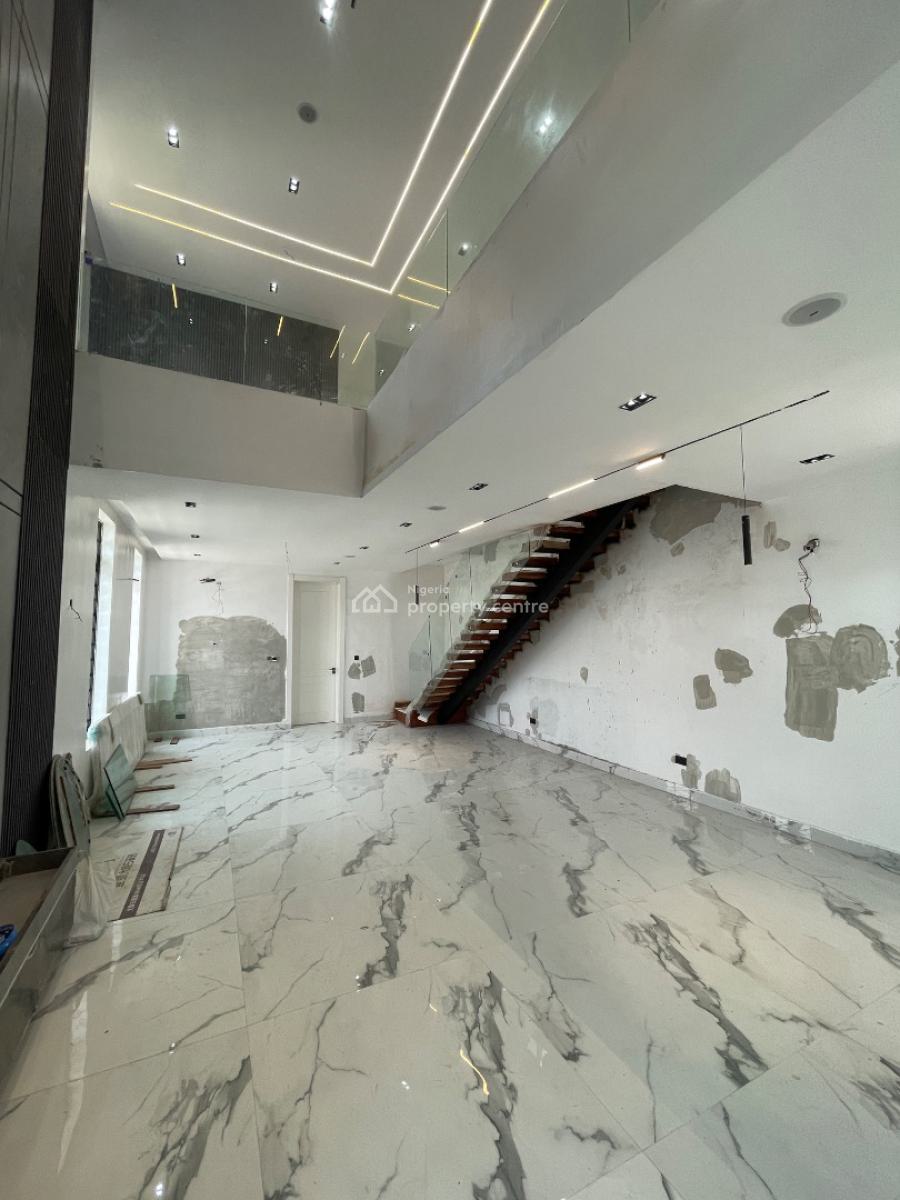 Exquisite 5 Bedroom Fully Detached Duplex with Bq , Cinema & Pool, Lekki, Lekki Phase 1, Lekki, Lagos, Detached Duplex for Sale