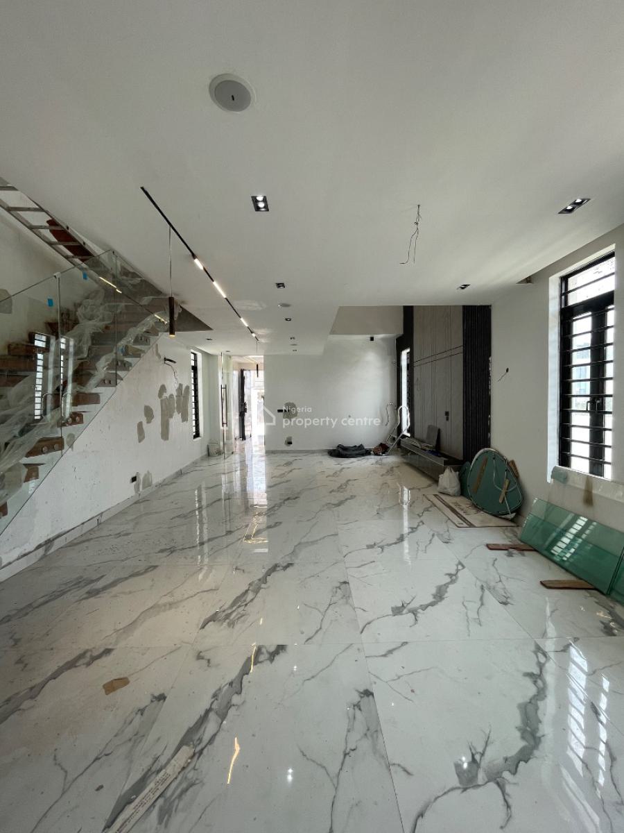 Exquisite 5 Bedroom Fully Detached Duplex with Bq , Cinema & Pool, Lekki, Lekki Phase 1, Lekki, Lagos, Detached Duplex for Sale