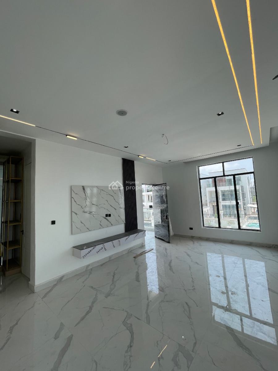Exquisite 5 Bedroom Fully Detached Duplex with Bq , Cinema & Pool, Lekki, Lekki Phase 1, Lekki, Lagos, Detached Duplex for Sale