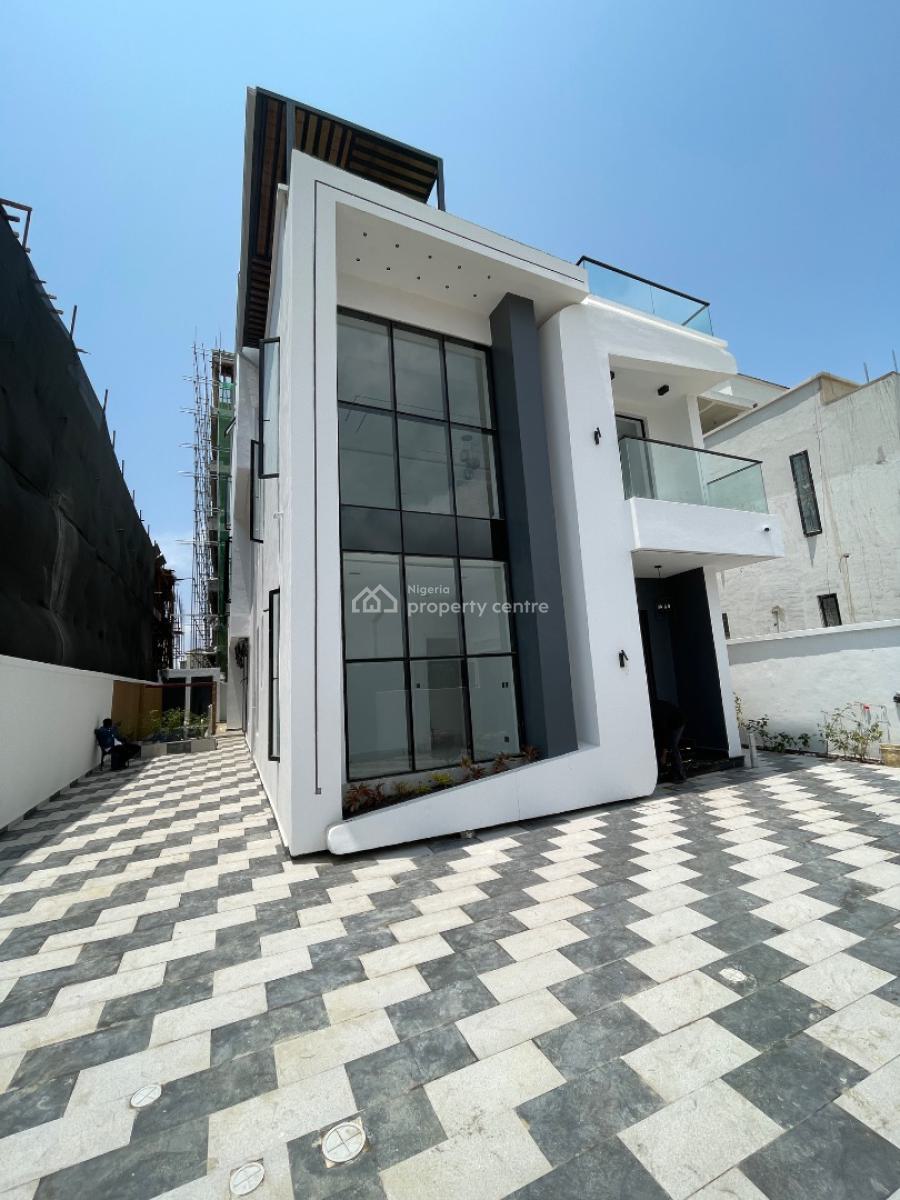 Beautiful 5 Bedroom Fully Detached Duplex with Bq , Cinema & Pool, Lekki, Lekki Phase 1, Lekki, Lagos, Detached Duplex for Sale