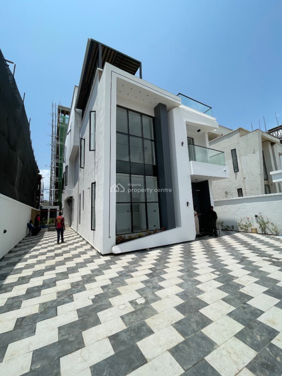 Beautiful 5 Bedroom Fully Detached Duplex with Bq , Cinema & Pool, Lekki, Lekki Phase 1, Lekki, Lagos, Detached Duplex for Sale