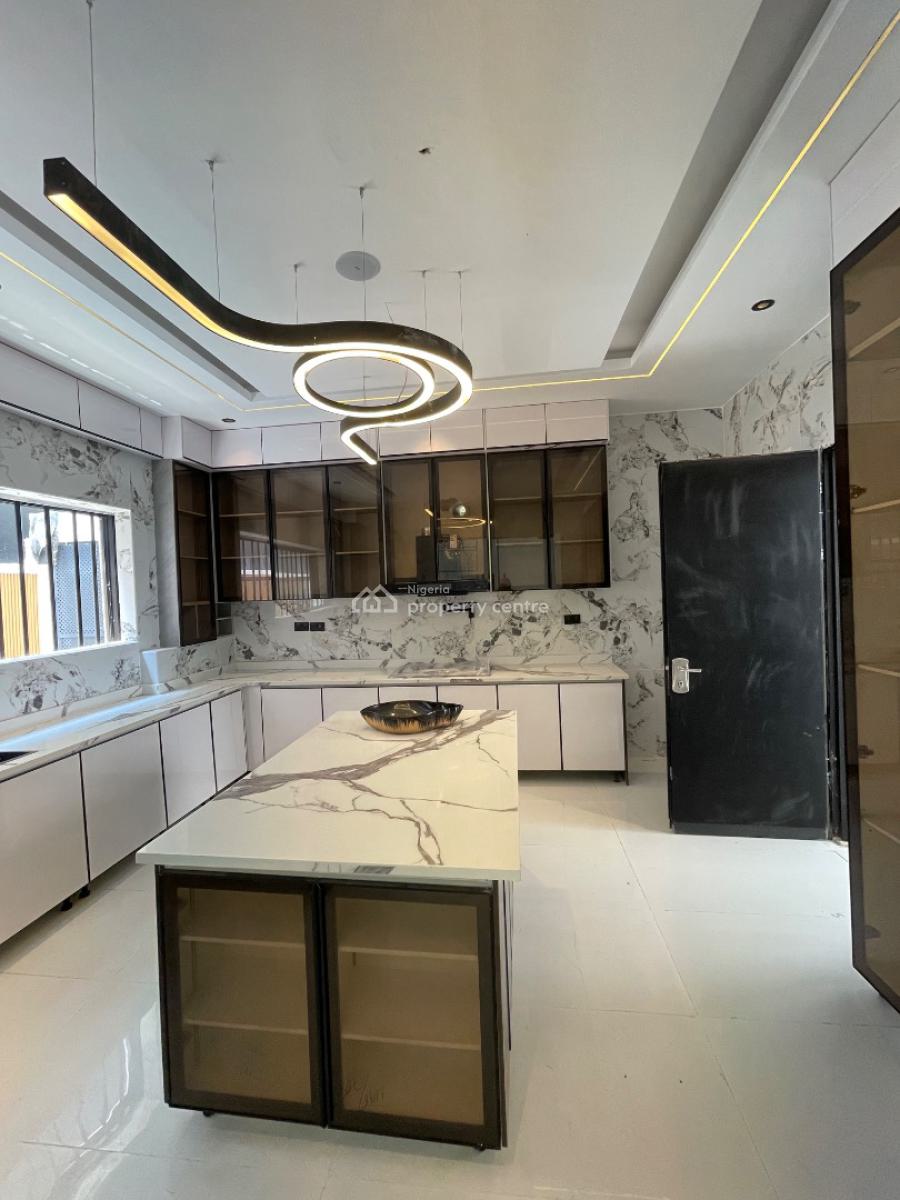 Beautiful 5 Bedroom Fully Detached Duplex with Bq , Cinema & Pool, Lekki, Lekki Phase 1, Lekki, Lagos, Detached Duplex for Sale