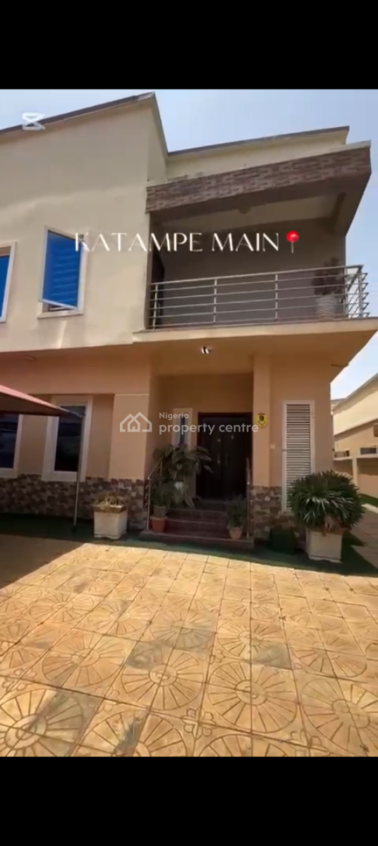 4 Bedroom Fully Detached Duplex, Close New Maitama Bridge, Katampe, Abuja, Detached Duplex for Sale
