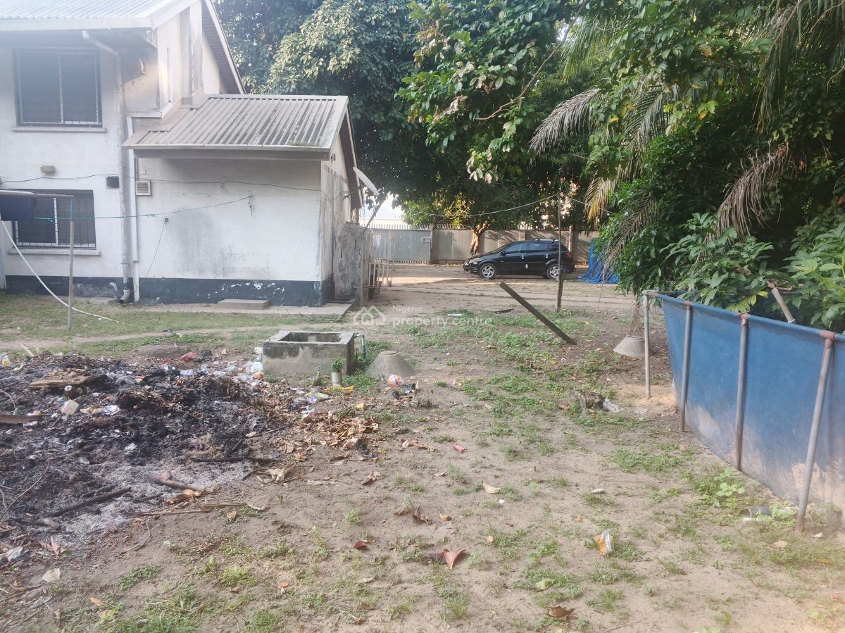 3000 Sq Mts Fully Fenced Parcel of Land with an Old Detached House, Off Kingsway Road, Old Ikoyi, Ikoyi, Lagos, Commercial Land for Rent