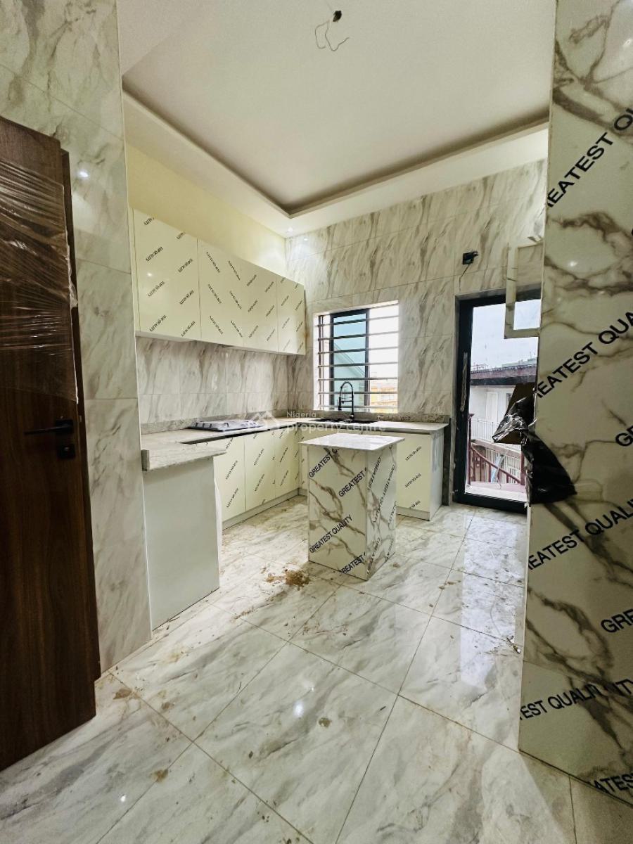 Newly Built 4 Bedroom Semi Detached Duplex with Bq in Secure Estate, Off Wemco Road, Ogba, Ikeja, Lagos, Semi-detached Duplex for Sale