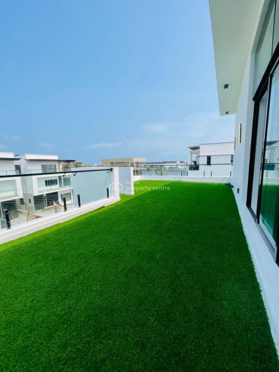 Marvelously Carved Luxury 5 Bed Detached Duplex with Rooftop Terrace,, Location*lekki County Homes, Lekki, Lagos, Detached Duplex for Rent