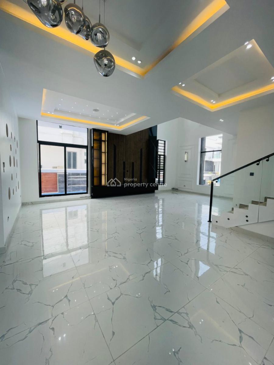 Marvelously Carved Luxury 5 Bed Detached Duplex with Rooftop Terrace,, Location*lekki County Homes, Lekki, Lagos, Detached Duplex for Rent