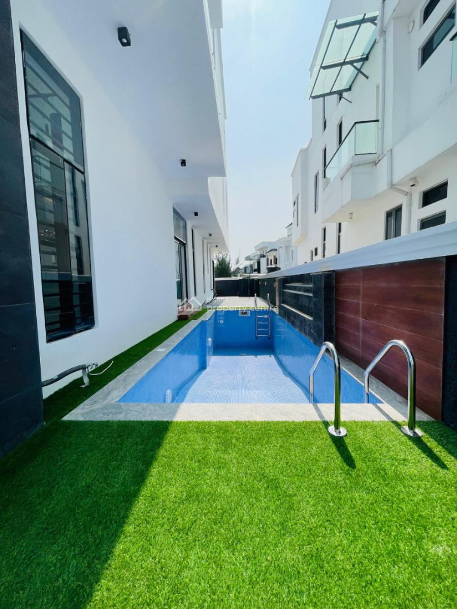 Marvelously Carved Luxury 5 Bed Detached Duplex with Rooftop Terrace,, Location*lekki County Homes, Lekki, Lagos, Detached Duplex for Rent