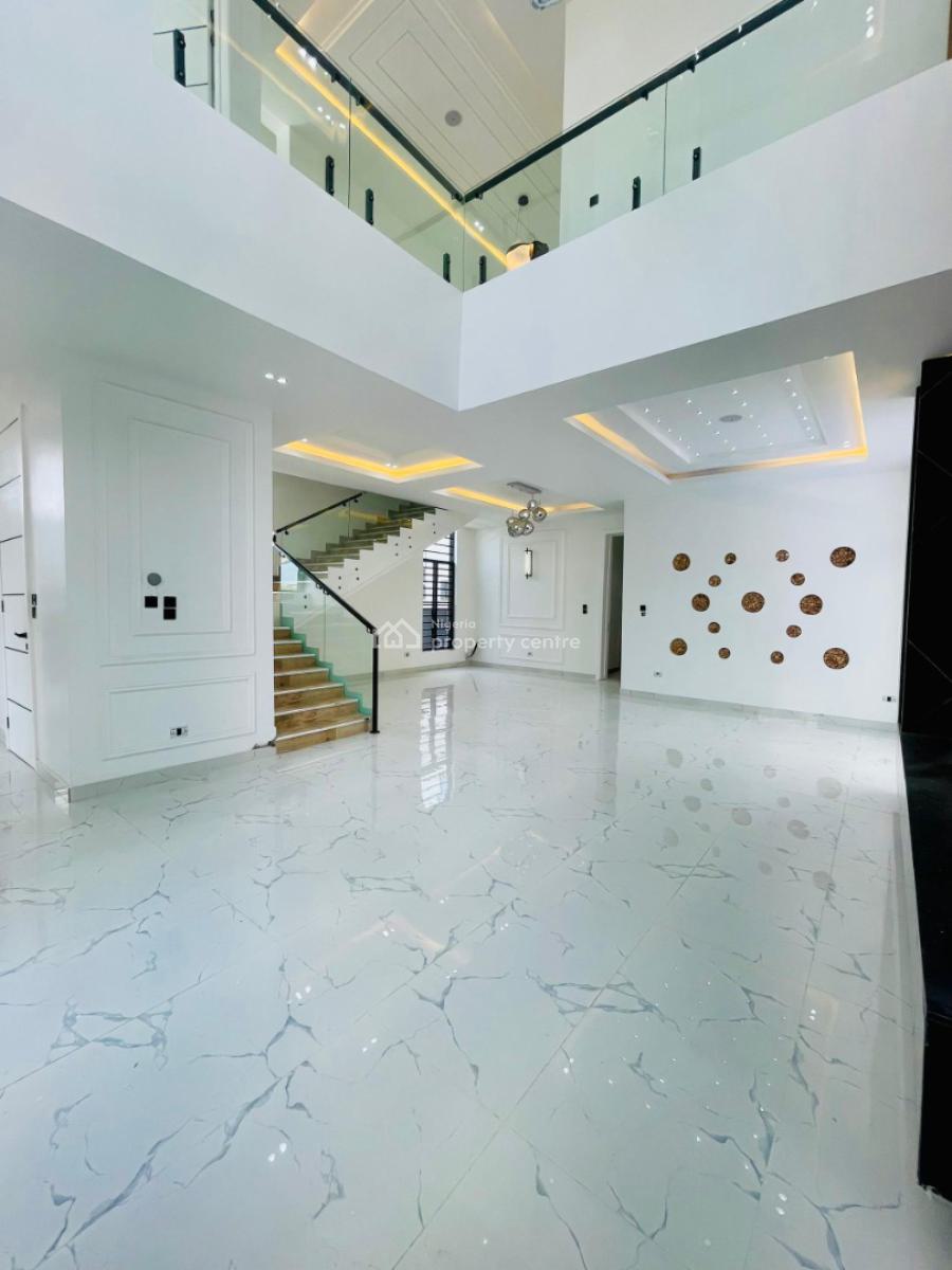 Marvelously Carved Luxury 5 Bed Detached Duplex with Rooftop Terrace,, Location*lekki County Homes, Lekki, Lagos, Detached Duplex for Rent