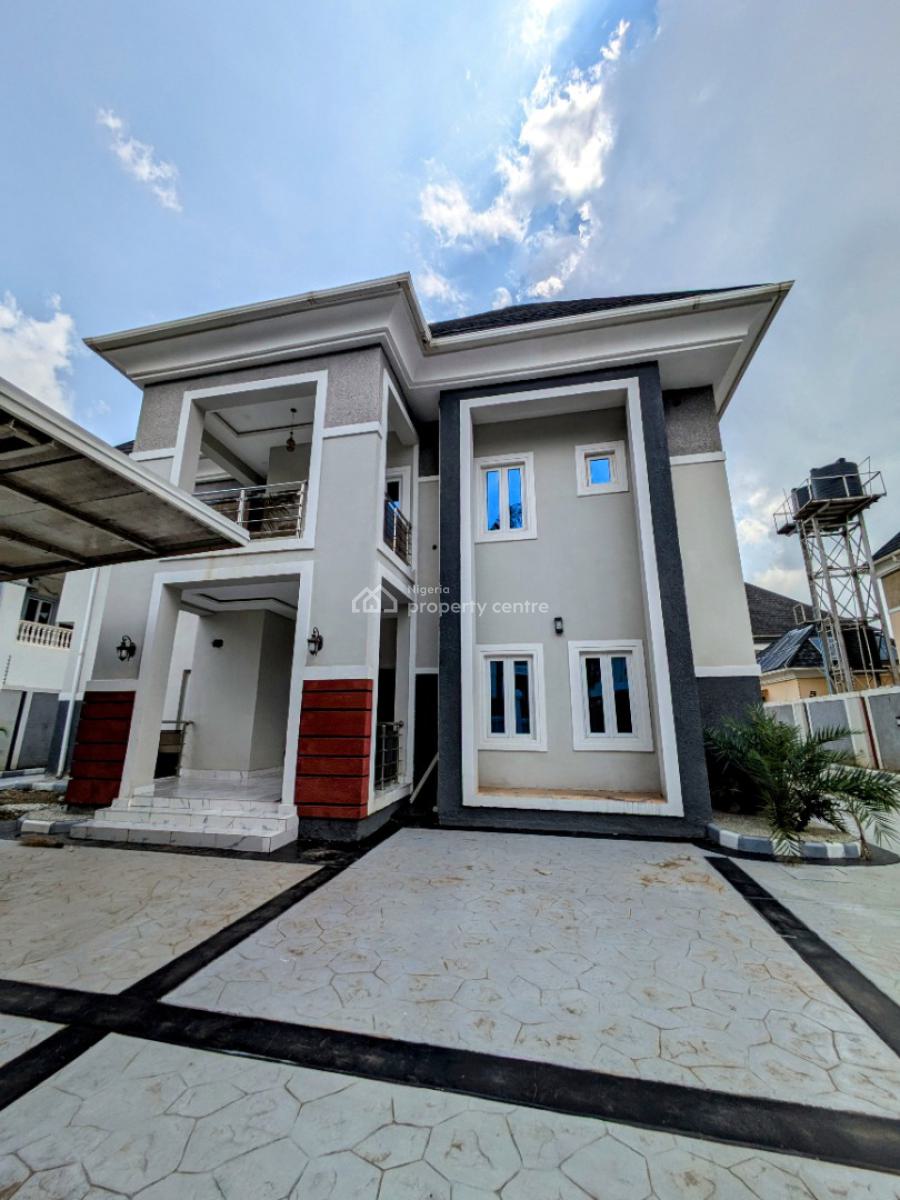 Newly Built 6bedroom Detached Duplex with 2 Rooms Bq, Gwarimpa Extension, Gwarinpa, Abuja, Detached Duplex for Sale