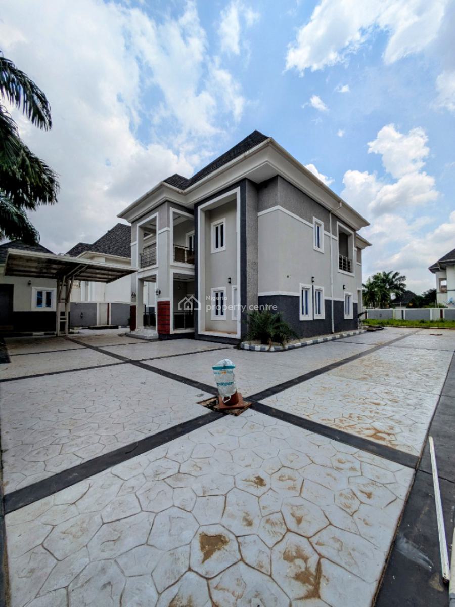 Newly Built 6bedroom Detached Duplex with 2 Rooms Bq, Gwarimpa Extension, Gwarinpa, Abuja, Detached Duplex for Sale