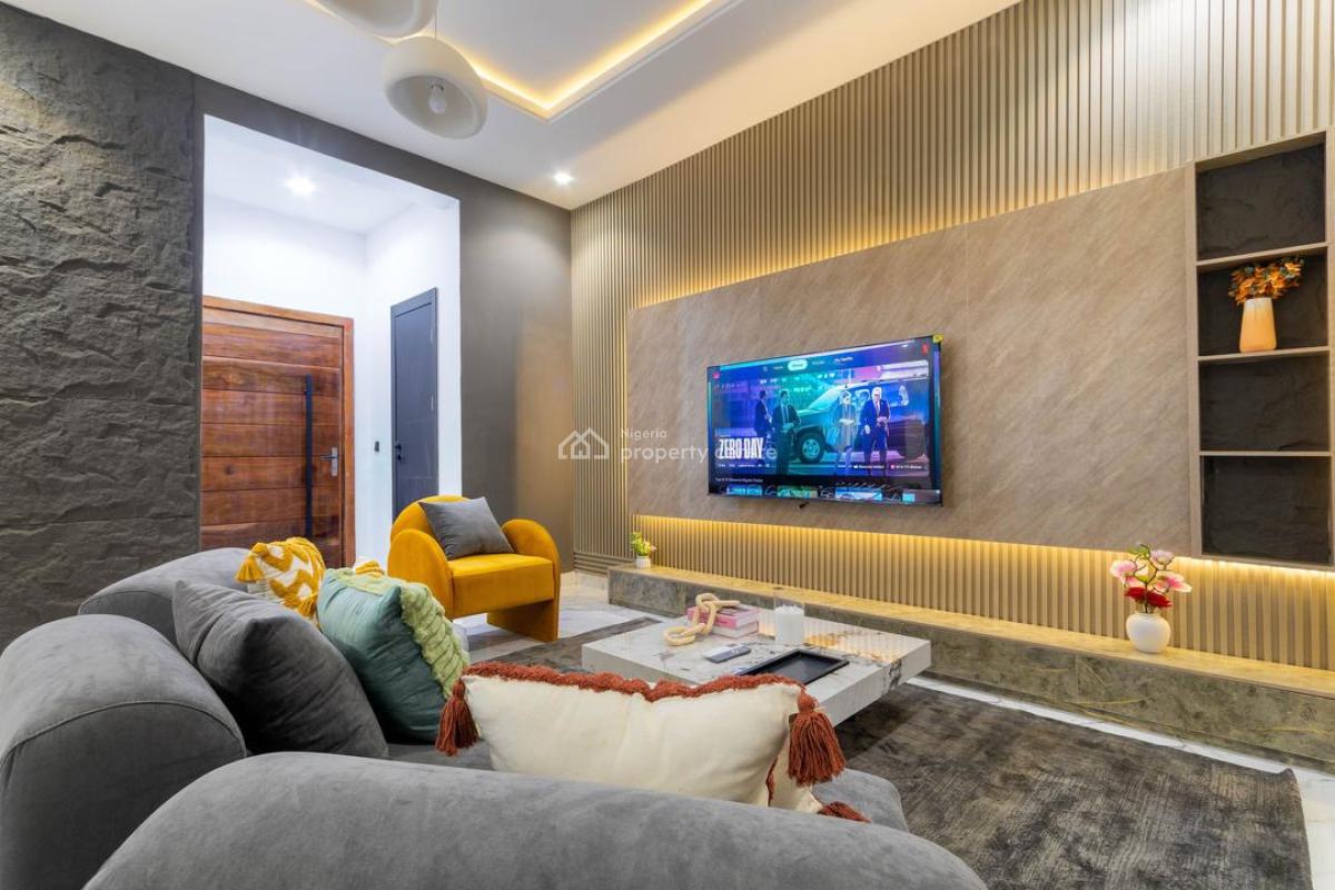 Top-notch 2-bedroom Serviced Apartment, Fola Osibo, Lekki Phase 1, Lekki, Lagos, Flat / Apartment Short Let