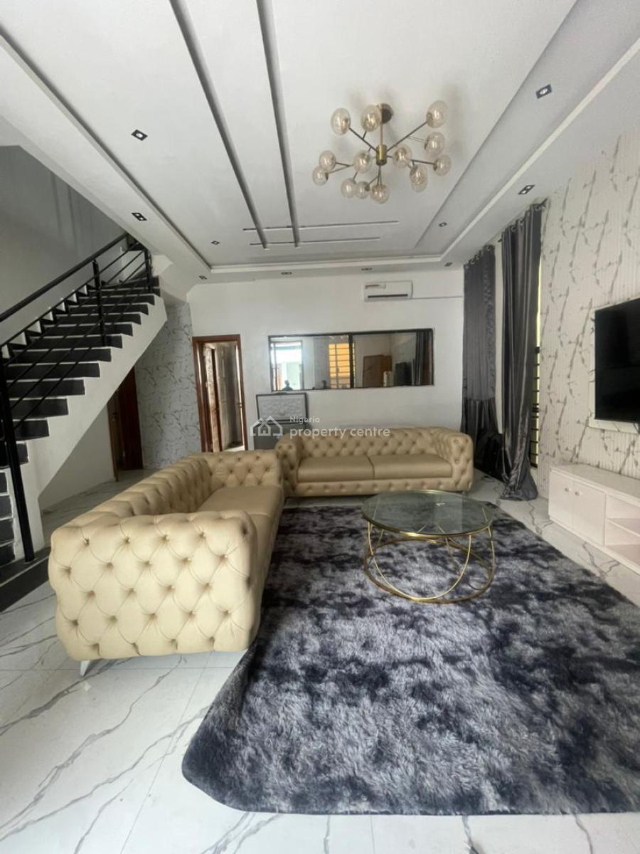 4 Bedroom Semi Detached Duplex, Chevron, Lekki, Lagos, Semi-detached Duplex for Rent