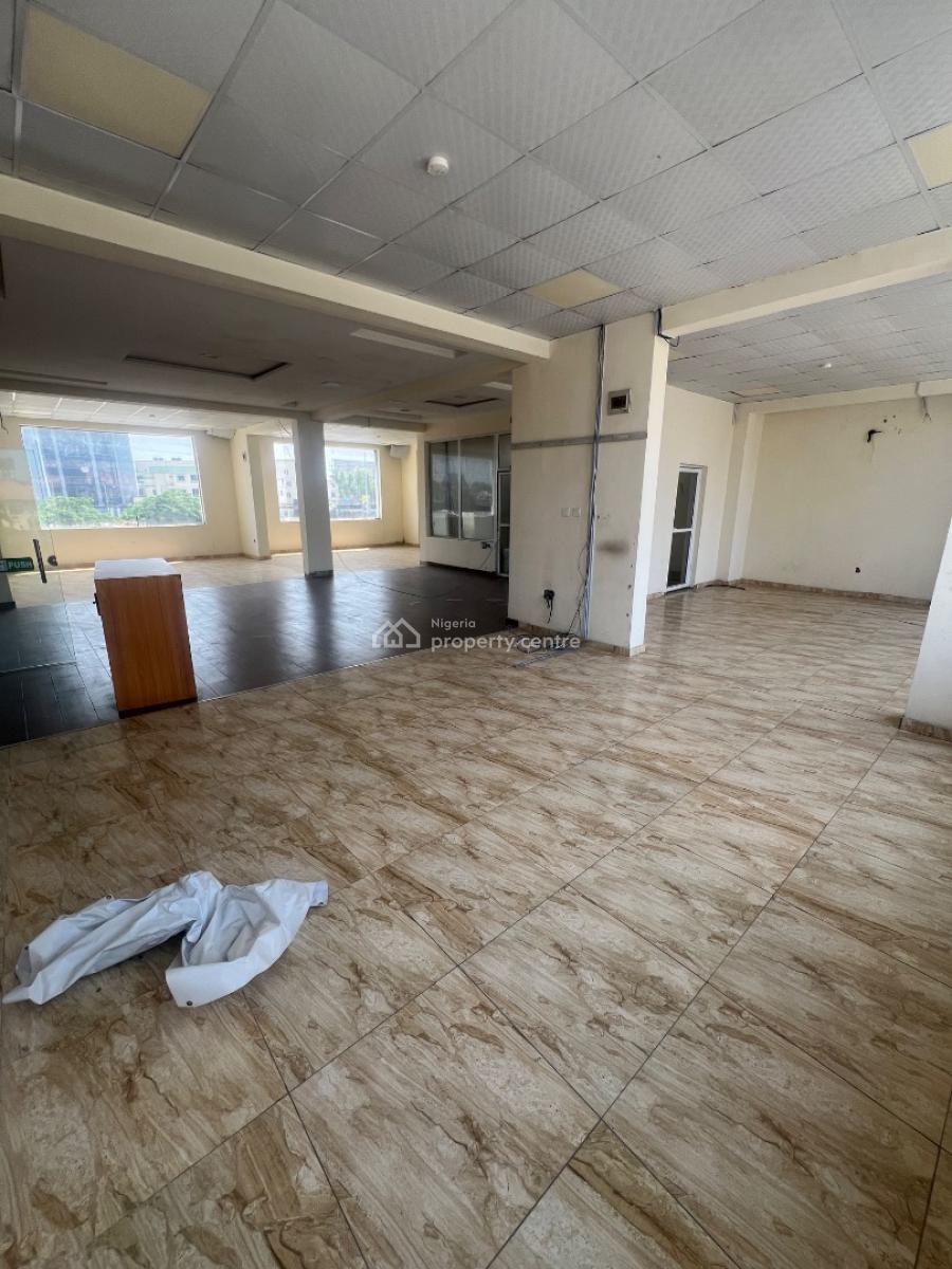156sqm First Floor Shop/commercial Space Overlooking Two Major Roads, Lekki Phase 1, Lekki, Lagos, Commercial Property for Rent
