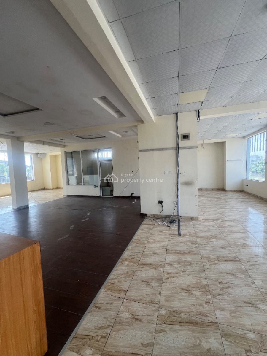 156sqm First Floor Shop/commercial Space Overlooking Two Major Roads, Lekki Phase 1, Lekki, Lagos, Commercial Property for Rent