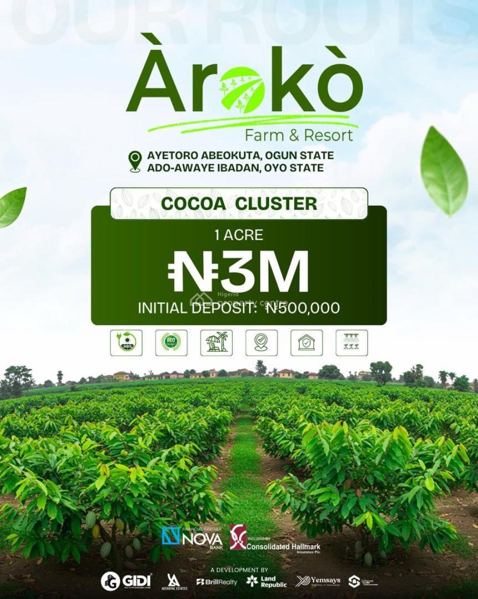Luxury Farm Estate with Resort Experience, Abeokuta South, Ogun, Mixed-use Land for Sale