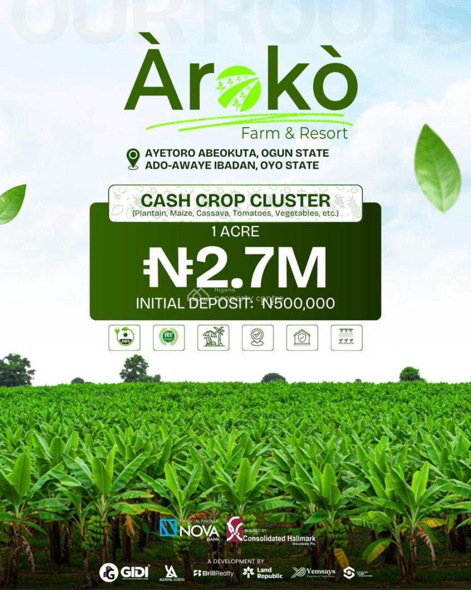 Luxury Farm Estate with Resort Experience, Abeokuta South, Ogun, Mixed-use Land for Sale