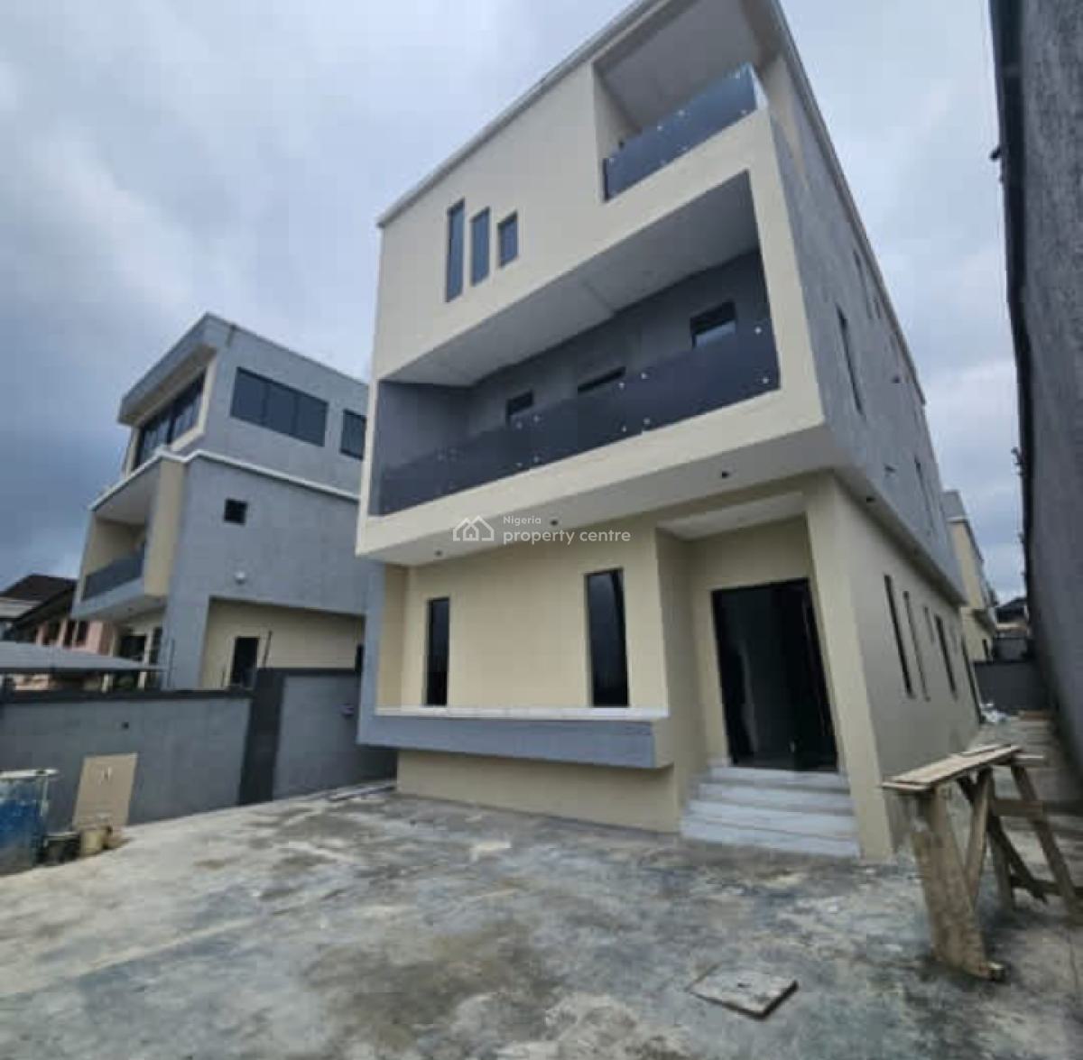 Newly Built 5 Bedrooms Detached Duplex + Bq, Gra Phase 2, Magodo, Lagos, Detached Duplex for Sale