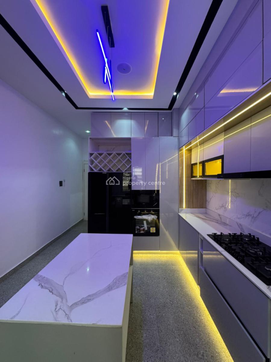 Luxury 5 Bedroom Fully Detached Duplex, Chevron, Lekki, Lagos, Detached Duplex for Sale